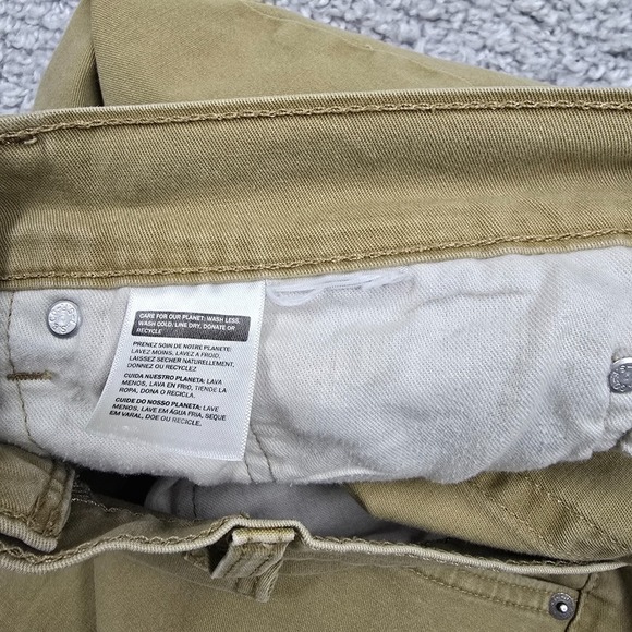 Levis Pants 514 Men 38x30 Tan Straight Fit Stretch Mid Rise Classic Casual - Picture 5 of 12